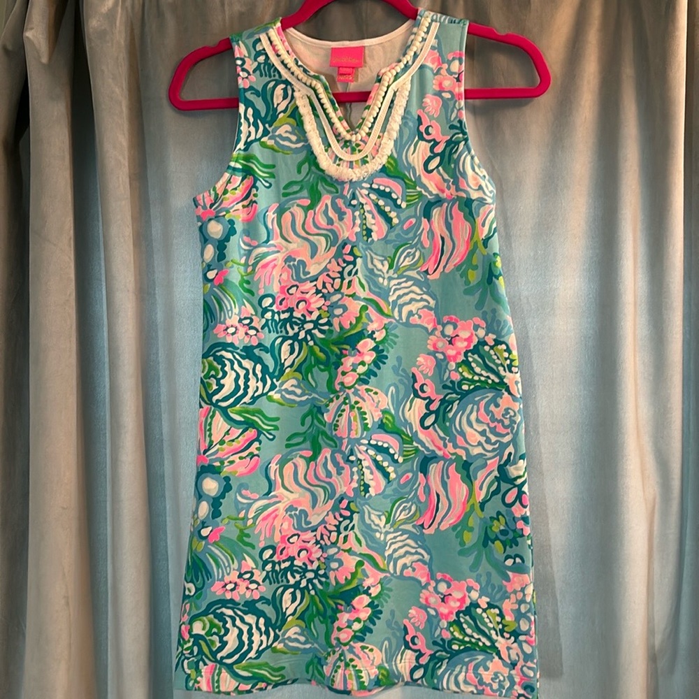 Lilly Pulitzer Girls Mini Harper Shift Dress